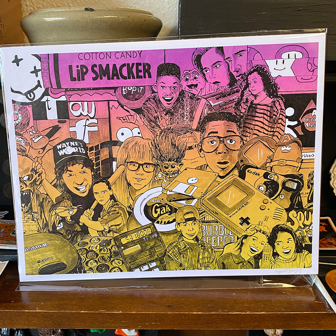 The 90's | 8x11 Print