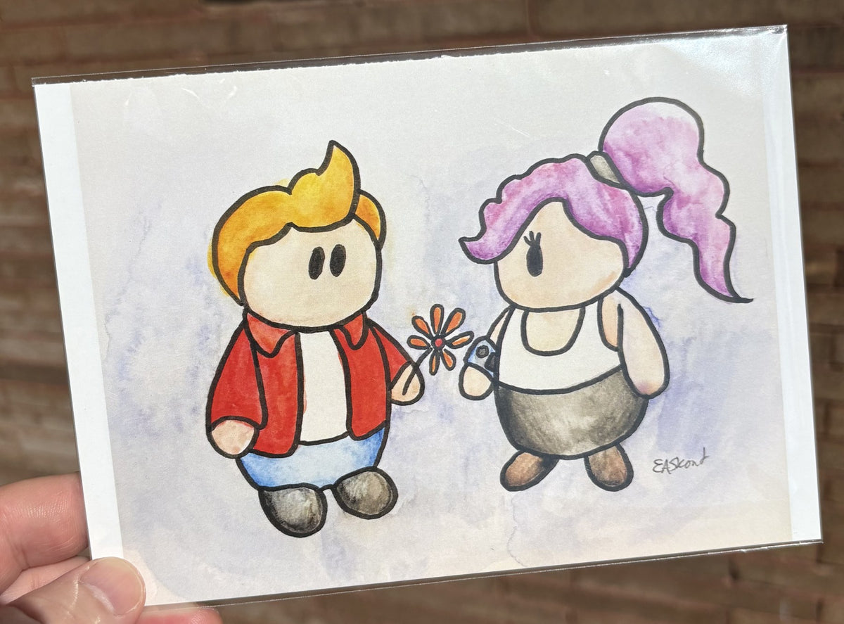 Fry and Leena | 5x7 Print