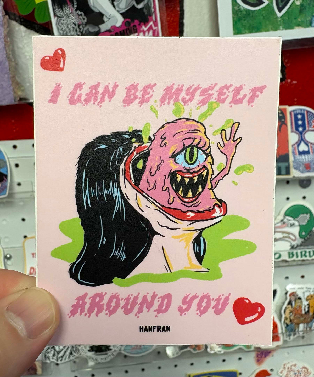 I Can Be Myself Around You | Sticker