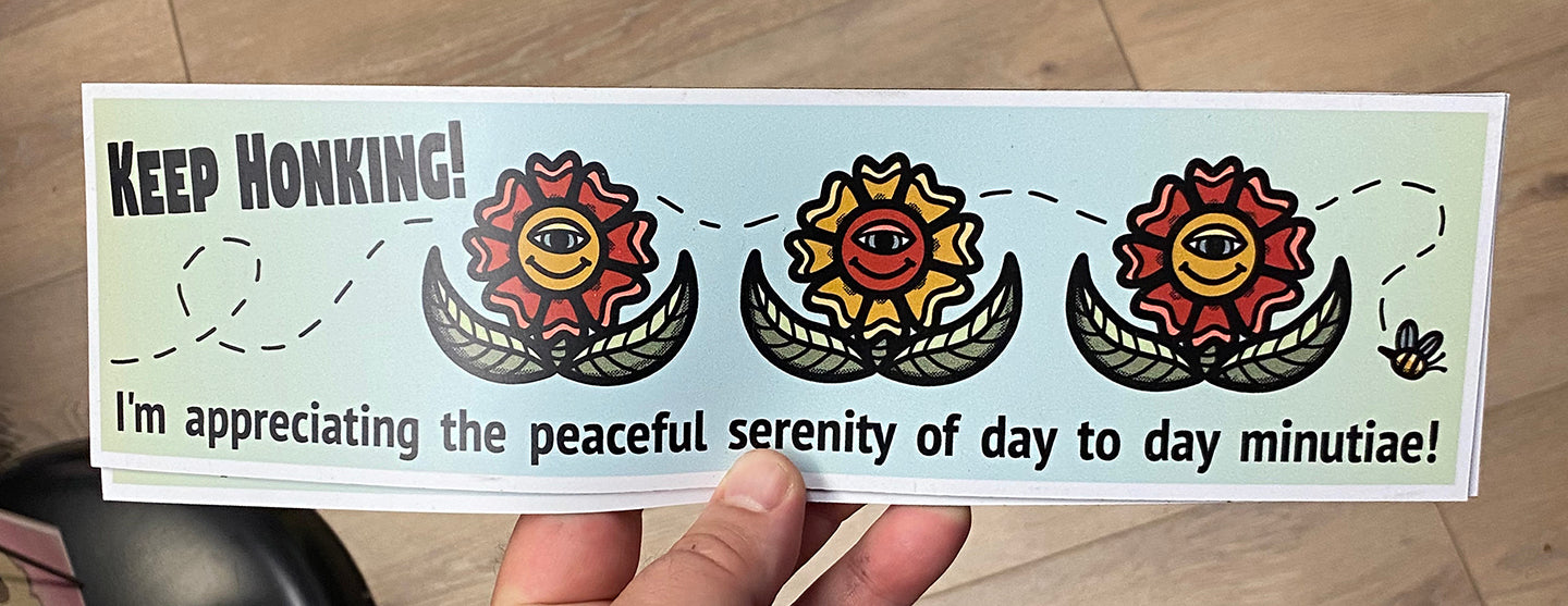 Keep Honking | Bumper Magnet