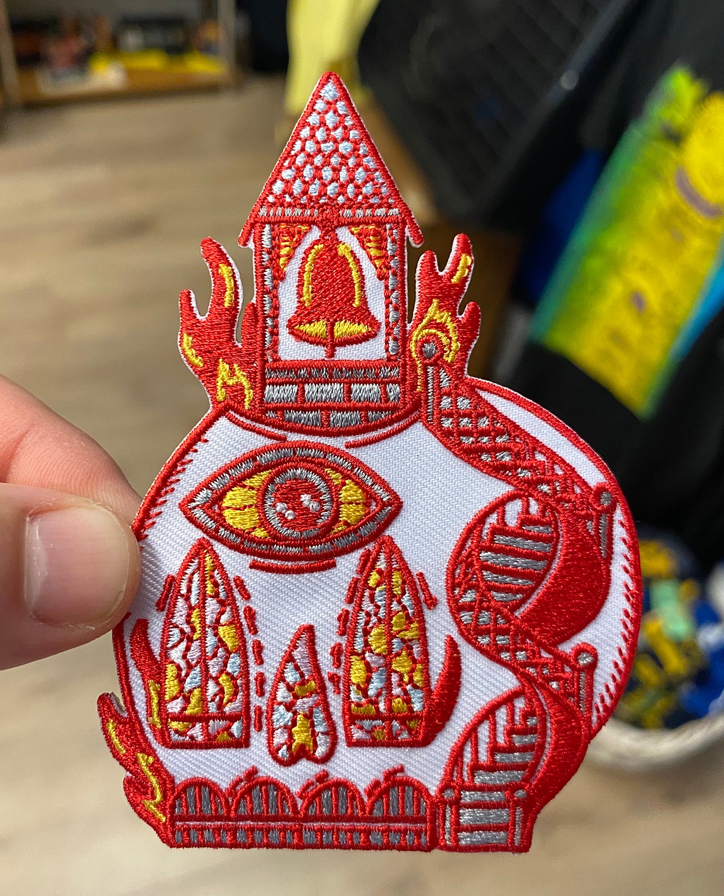 Skull Church on Fire | Patch