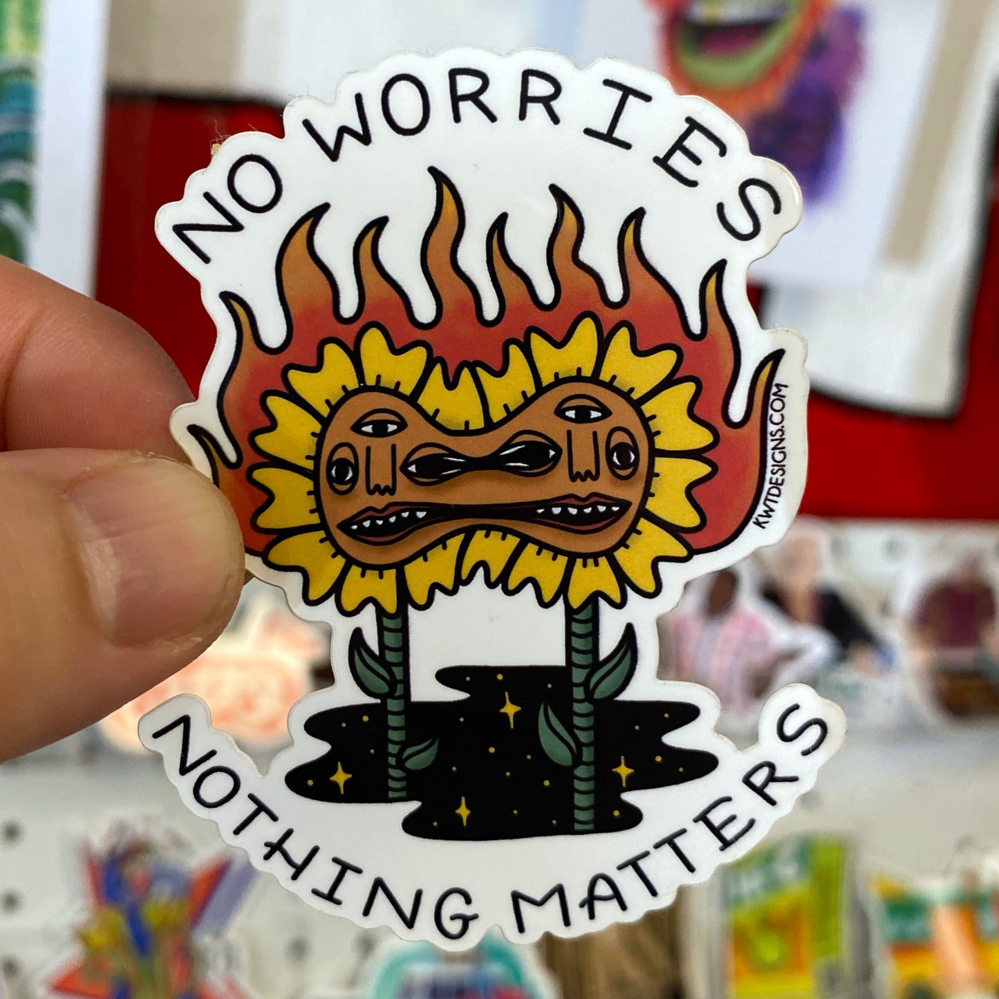 No Worries, Nothing Matters | Sticker