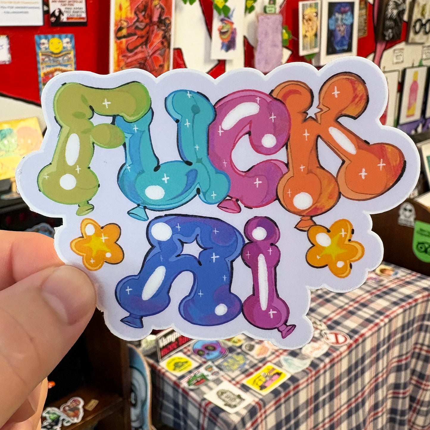 Fuck AI | Sticker
