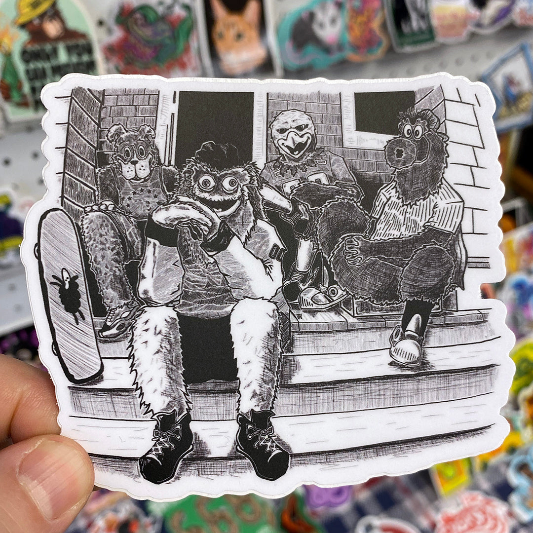 Philly Sports Mascots are a Minor Threat | Sticker