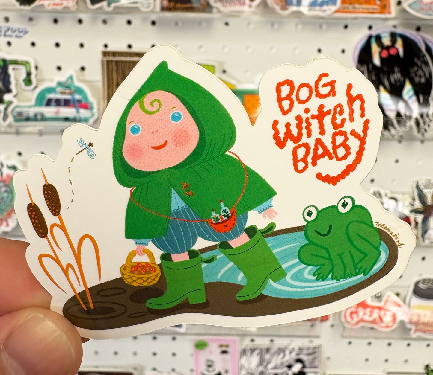 Bog Witch Baby | Sticker