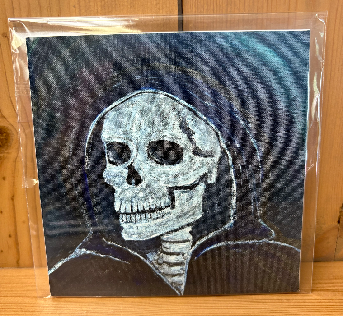 Skeleton in Robe | Print