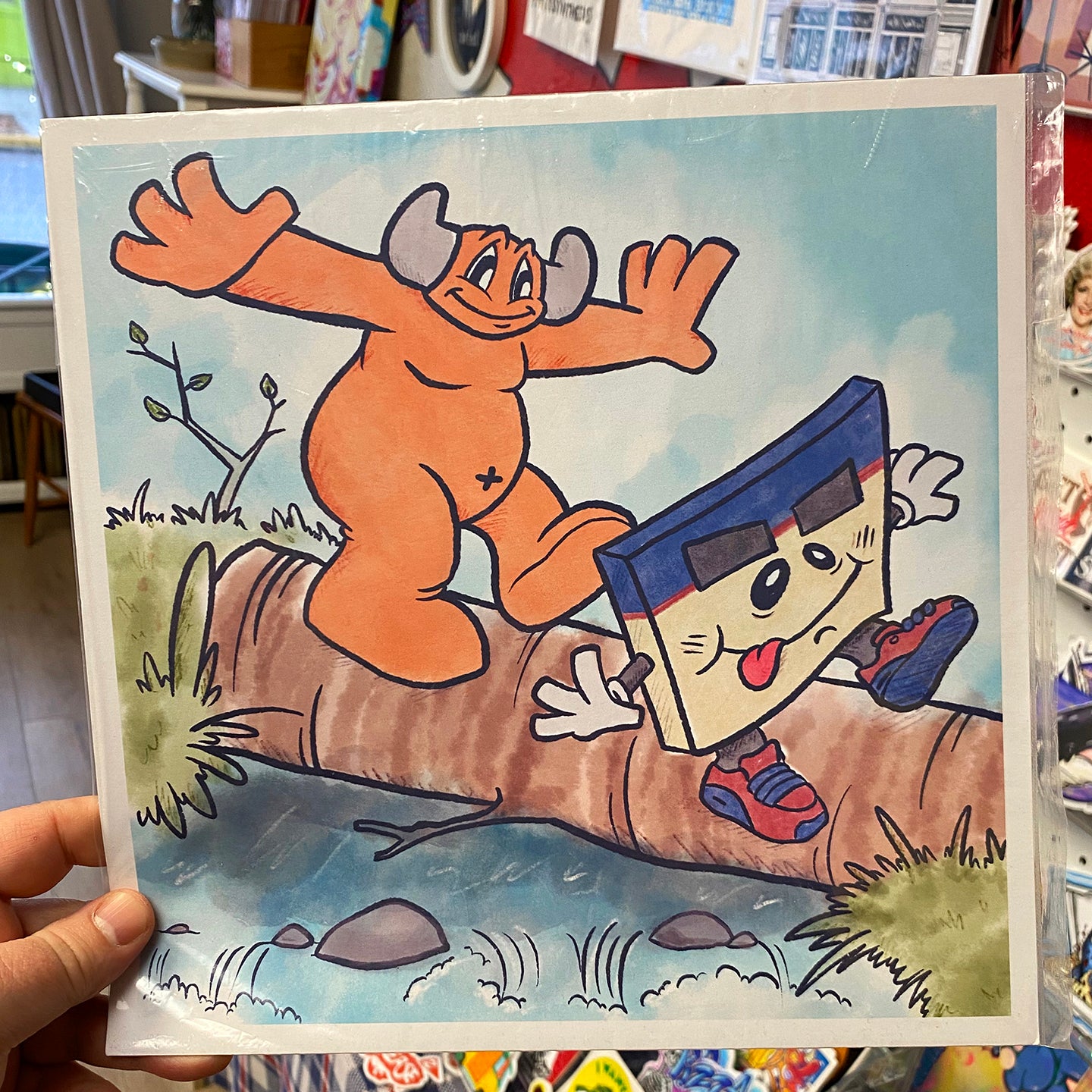 El Toro Log Walking | 10x10 Print