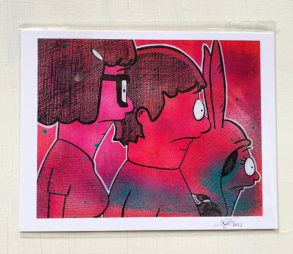 Bob's Burger Kids | 5x7 Print