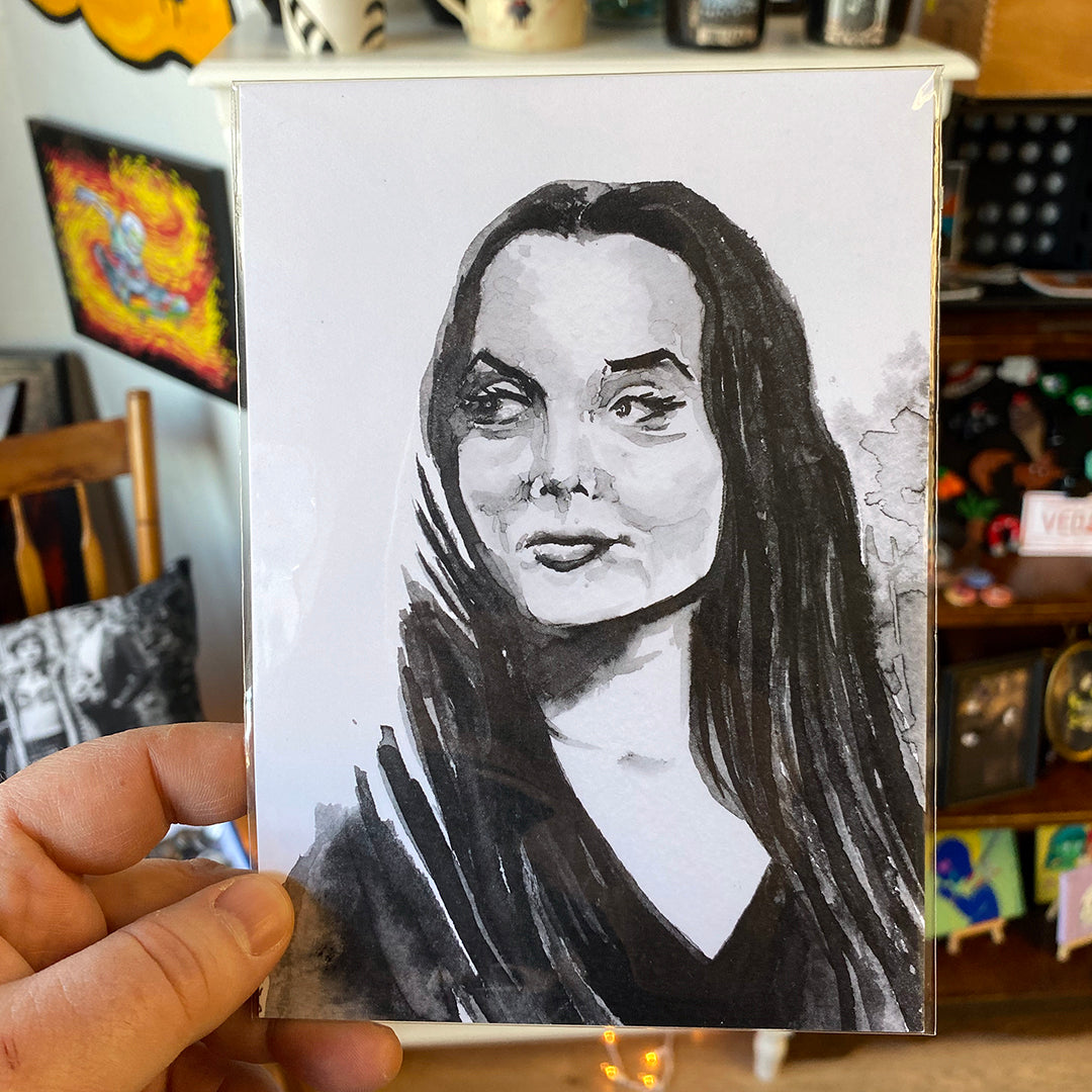 Morticia Addams | 5x7 Print
