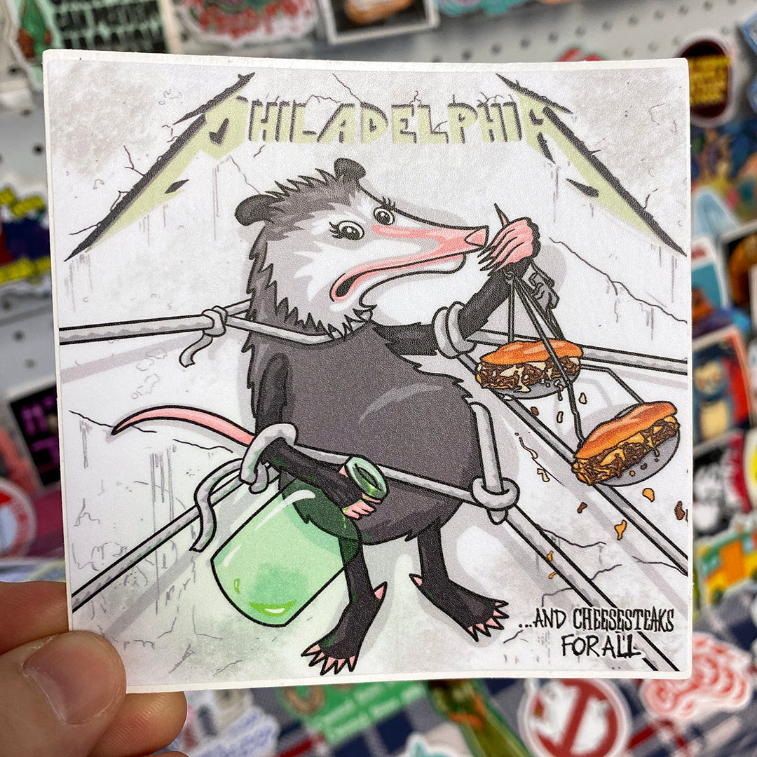 ... And Cheesesteaks For All | Sticker