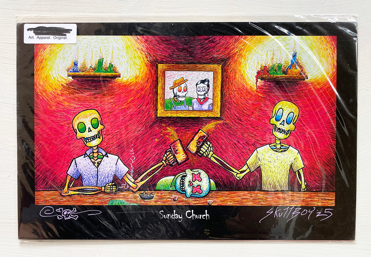 Sunday Church | 8.5x11 print