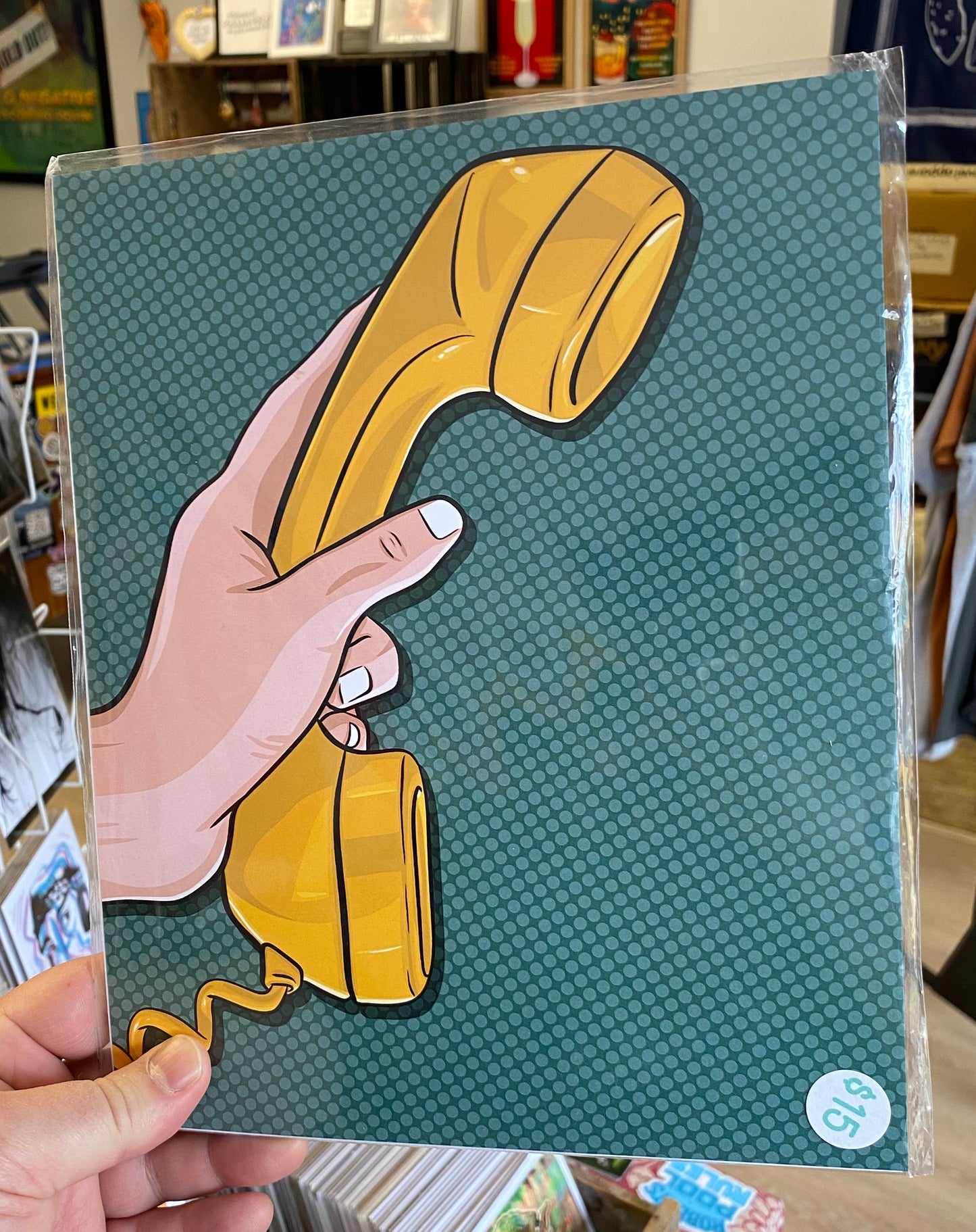 Yellow Phone | Print