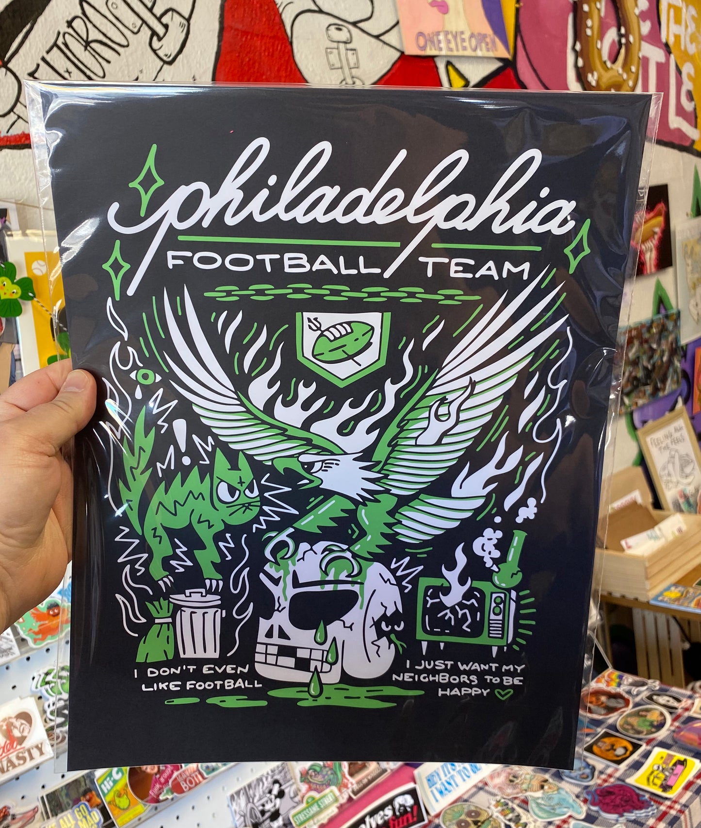 Philadelphia Football Team | 11x14 Print