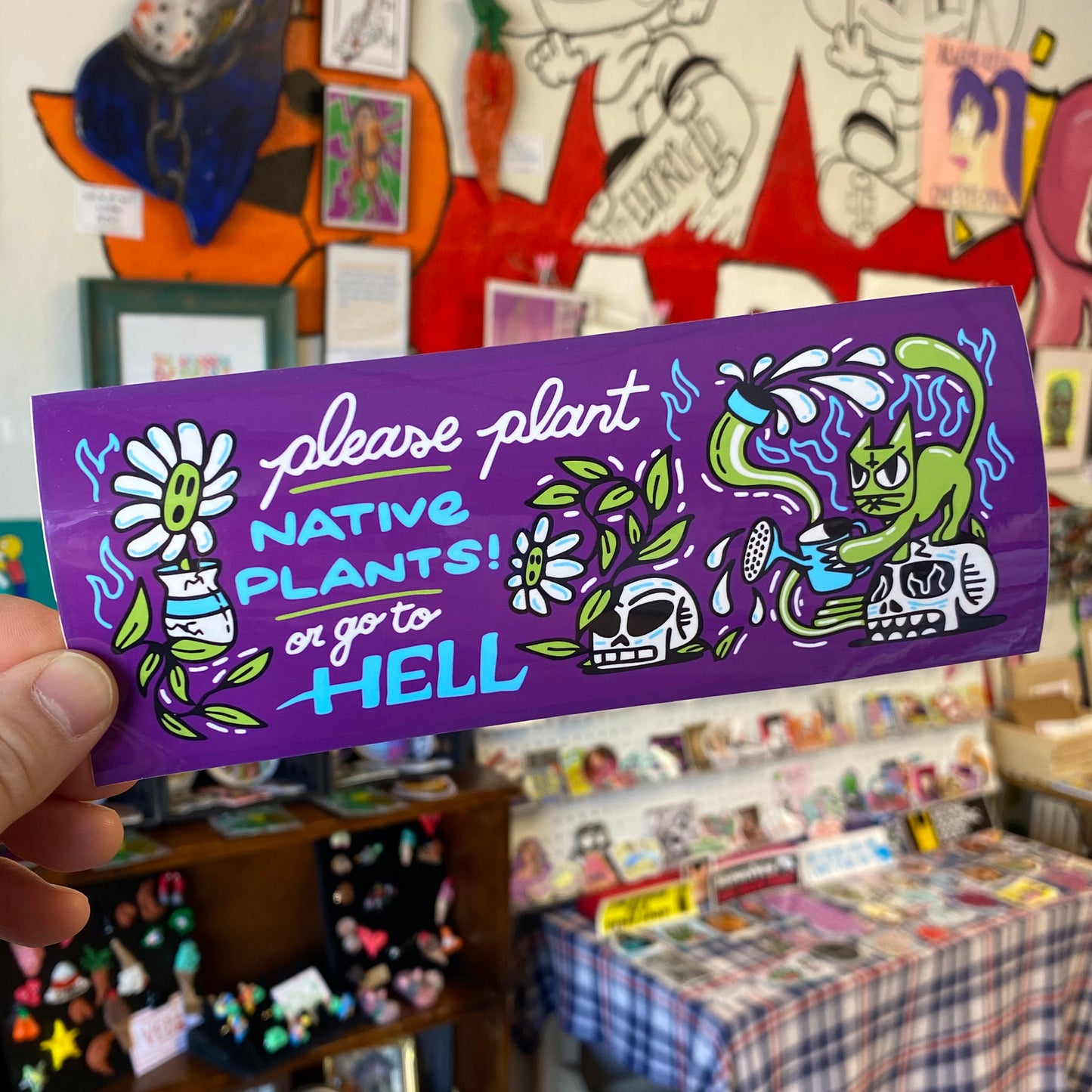 Native Plants | Bumper Sticker