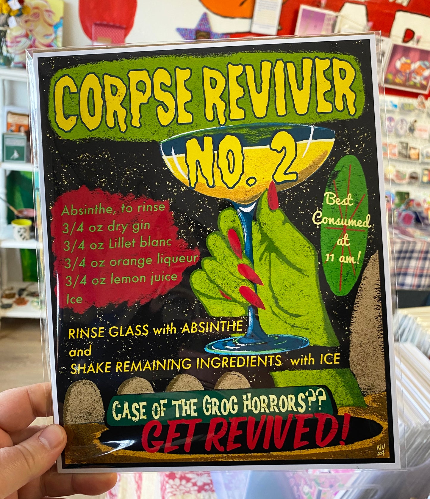 Corpse Reviver No. 2 | 8x10 Print