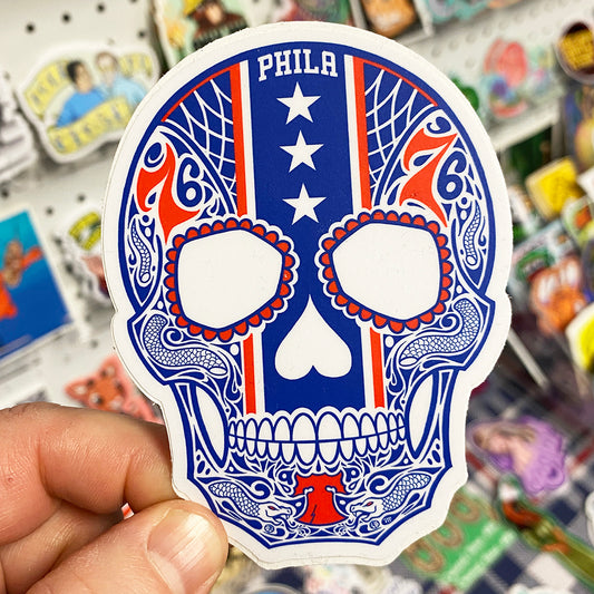 Basketball Sugar Skull | Sticker