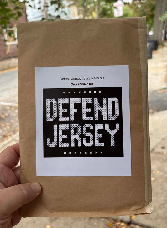 Defend Jersey | Cross Stitch Kit