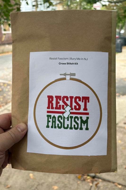 Resist Facism | Cross Stitch Kit