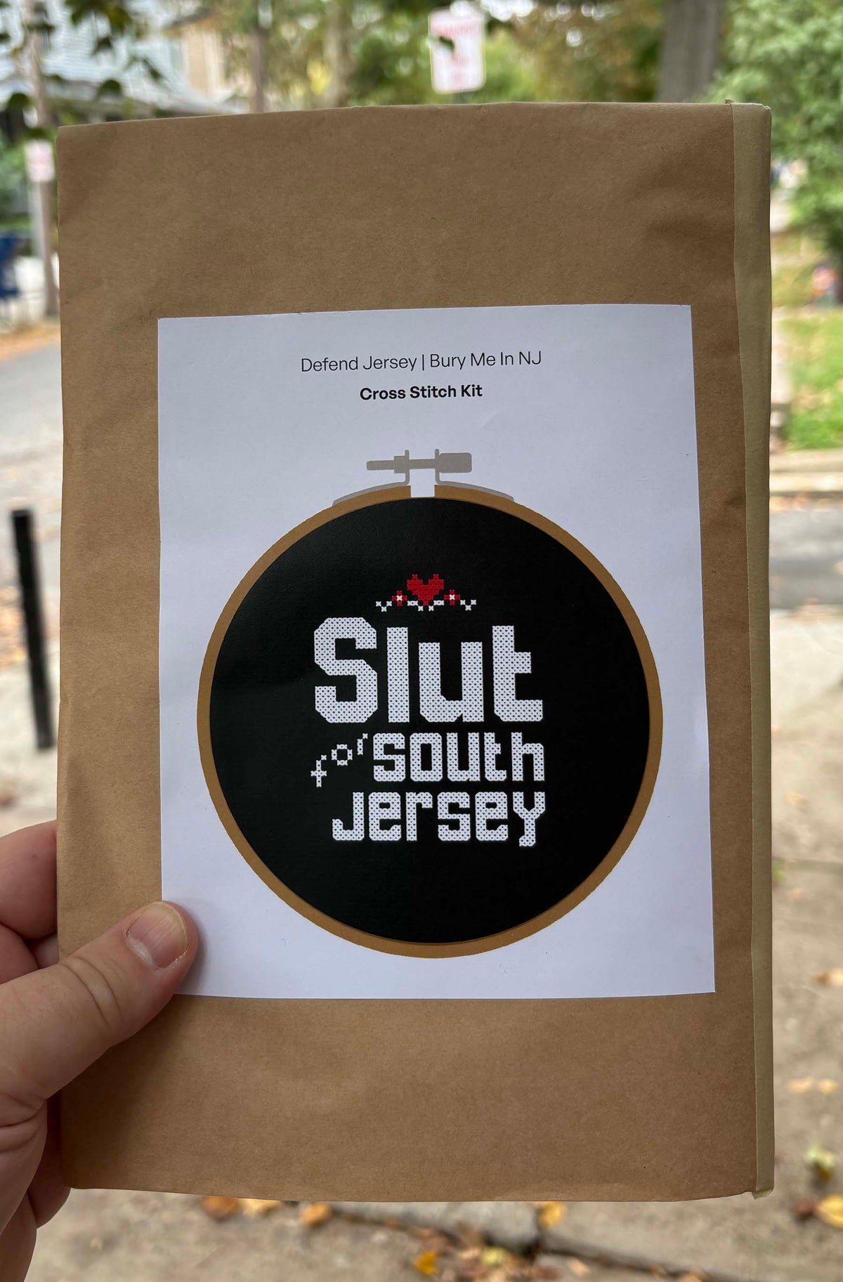 Slut for South Jersey | Cross Stitch Kit