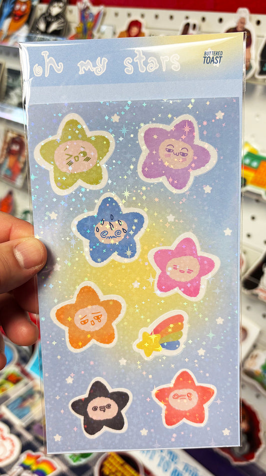 Oh My Stars | Sticker Sheet