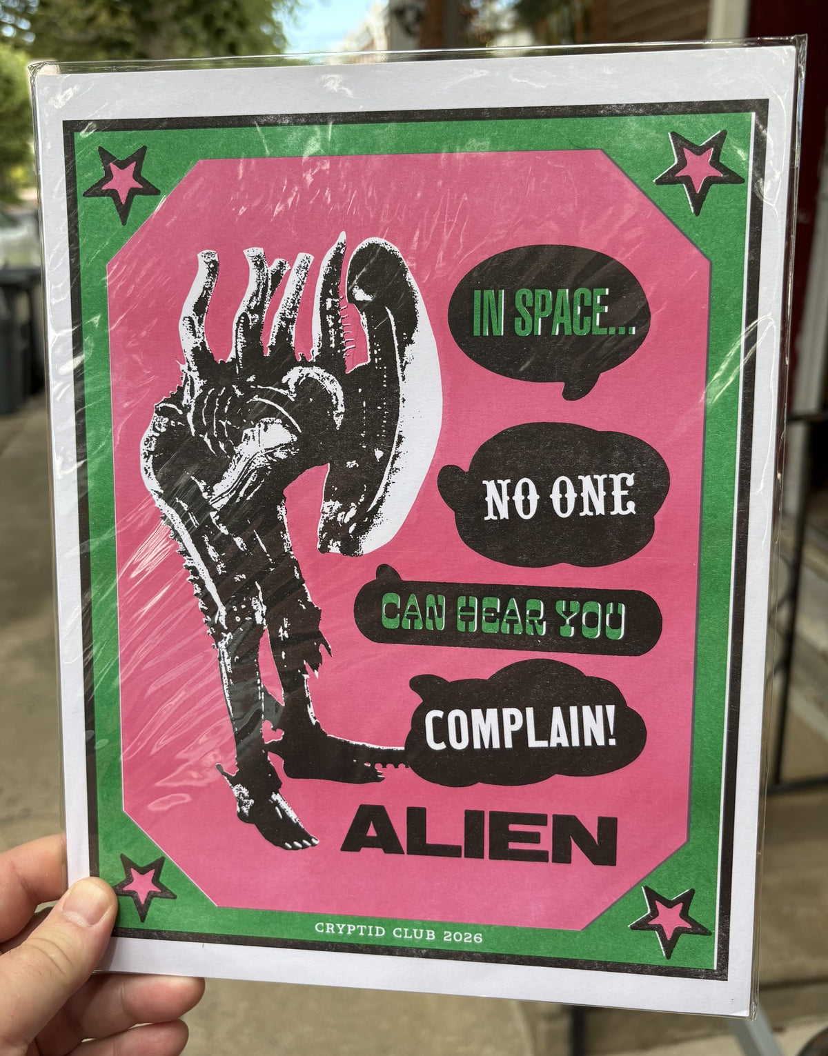 In Space, No One Can Hear You Complain | 8.5x11 Print