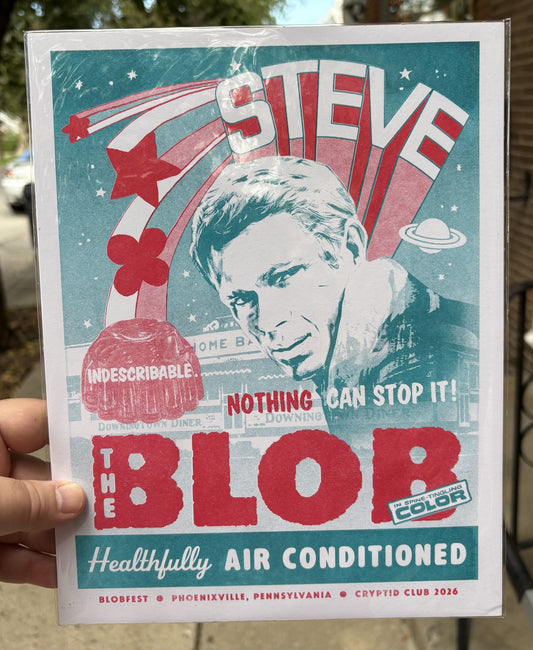 Steve McQueen; The Blob | 8.5x11 Print