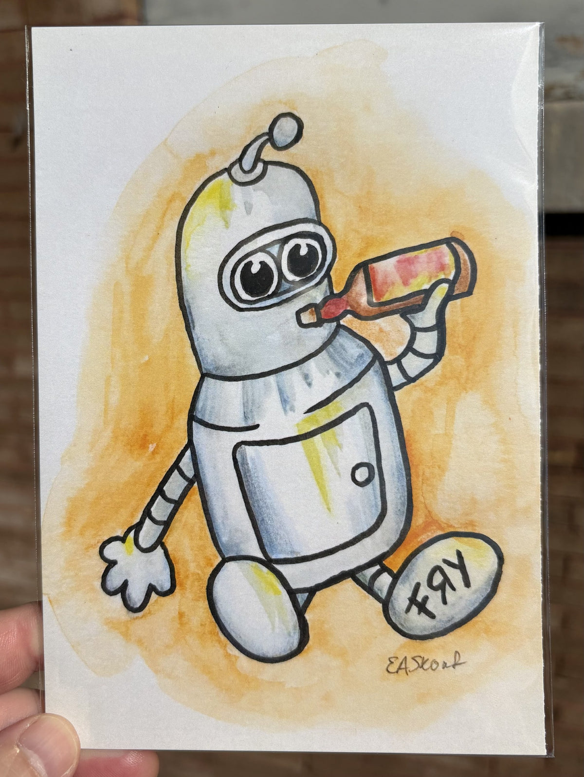 Bender | 5x7 Print