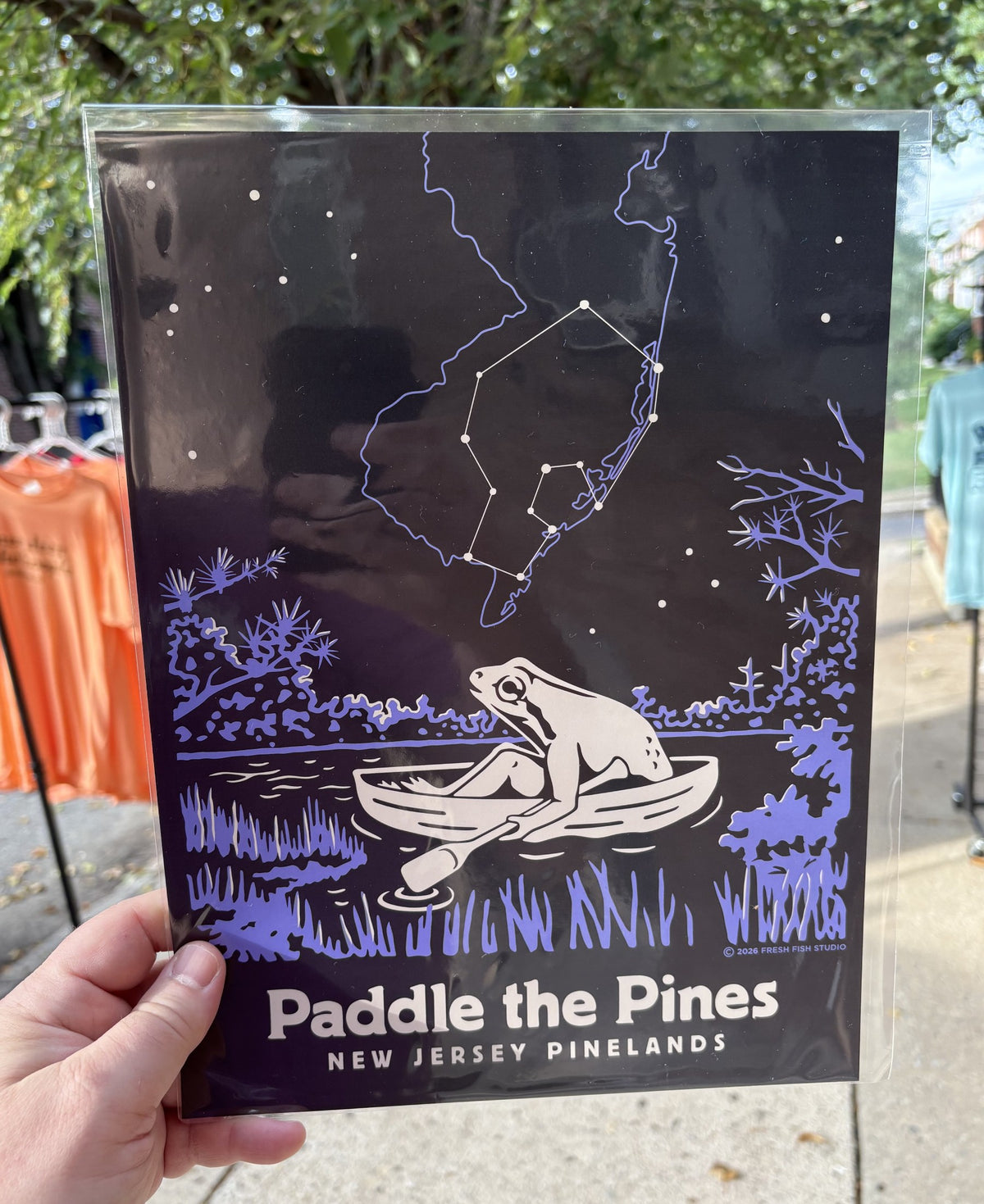 Paddle the Pines | 9x12 Print