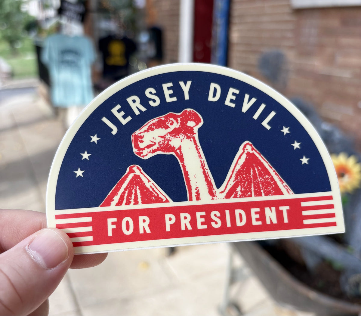 Jersey Devil For President | Sticker