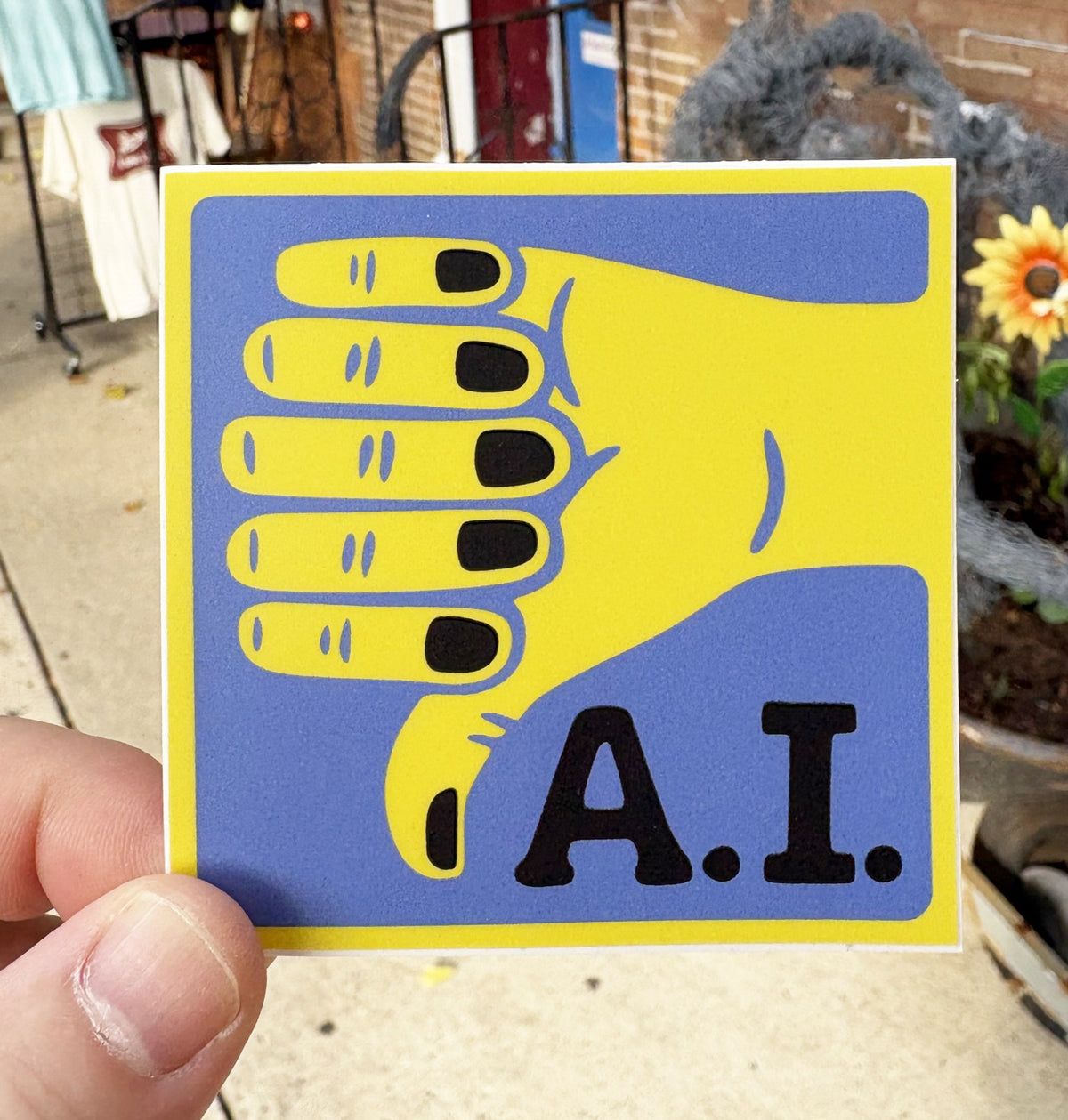 No AI | Sticker