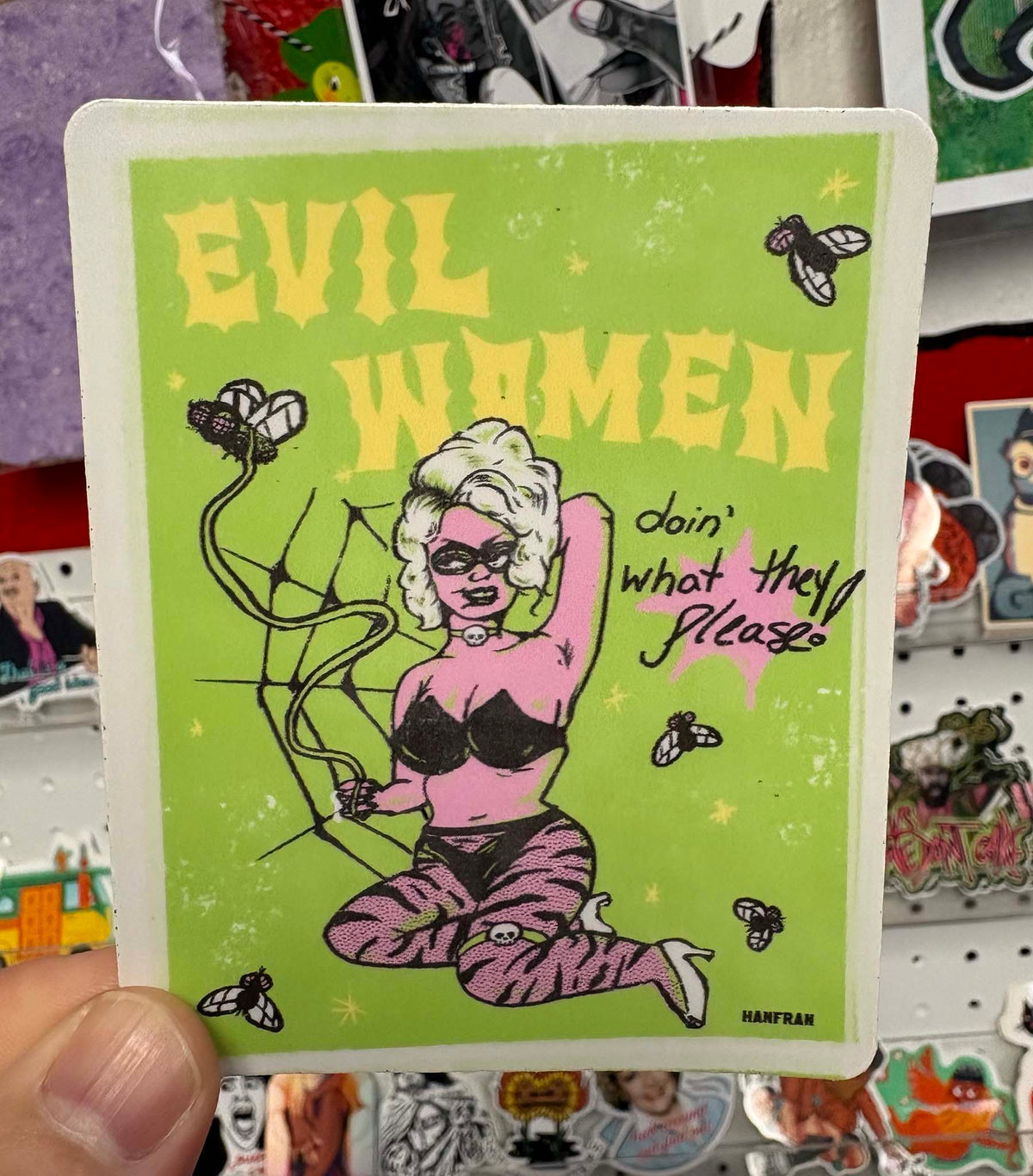Evil Women Doin' What They Please | Sticker