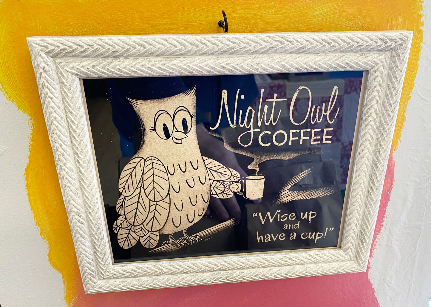 FRAMED Night Owl Coffee |  8x10 Print