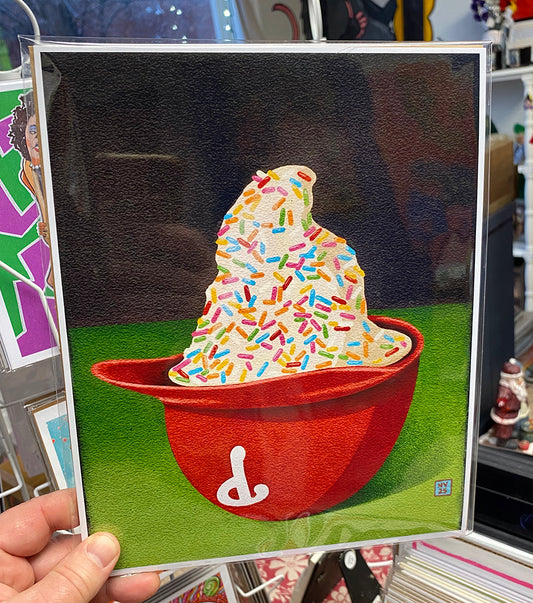 Ice Cream Helmet |  8x10 Print