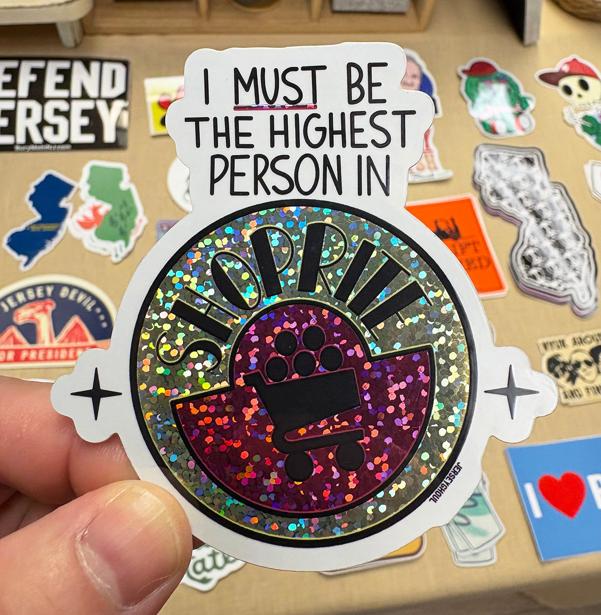 I Must Be The Highest Person | Sticker