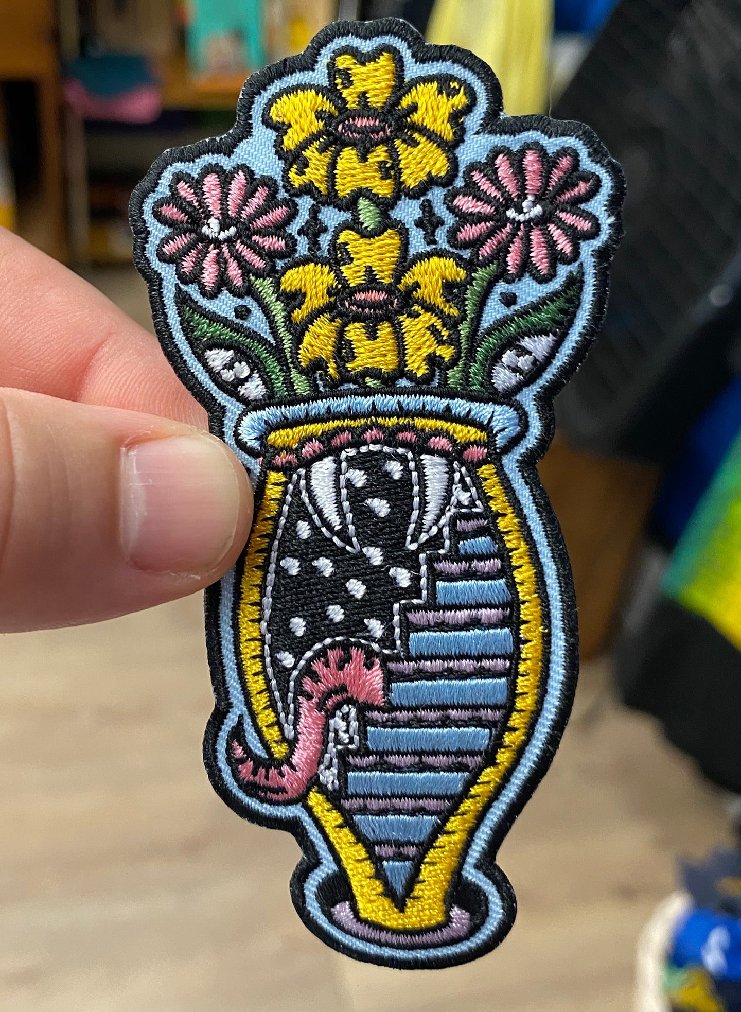 Vase with Flowers | Patch