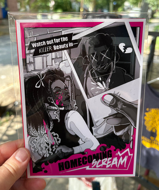 Homecoming Scream | 5x7 Print