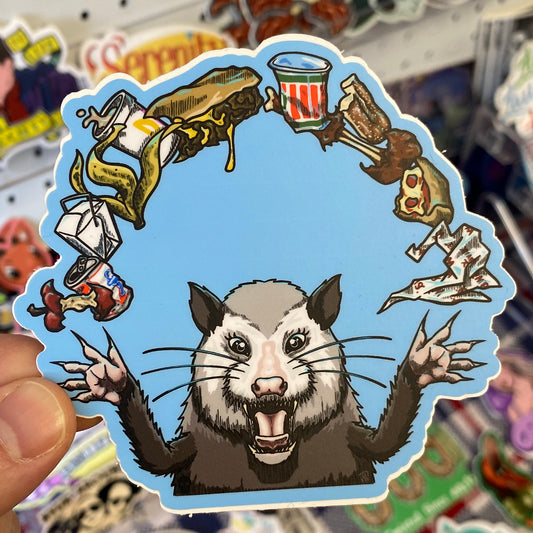 Bernadette's Trash Circle | Sticker