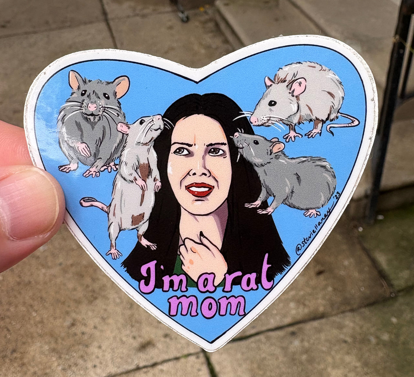 ITYSL I'm a Rat Mom | Sticker