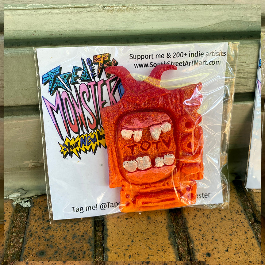 TV Monster Pals | Red Orange