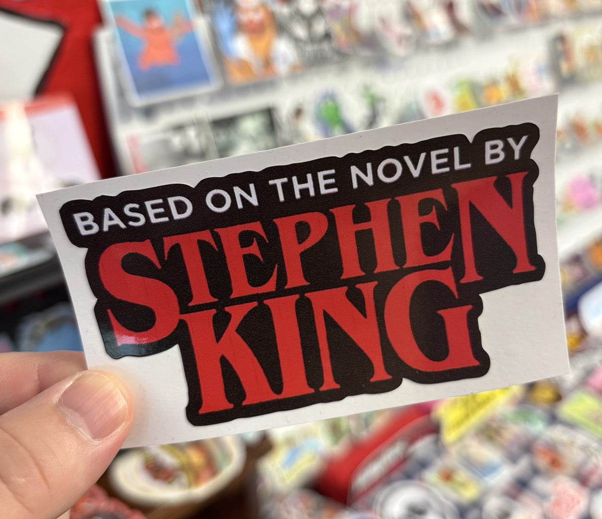 Based on the Novel by Stephen King | Sticker