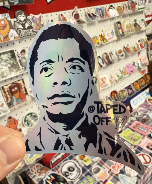 James Baldwin Holographic | Sticker