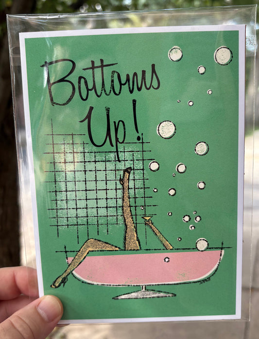 Bottoms Up | 5x7 Print