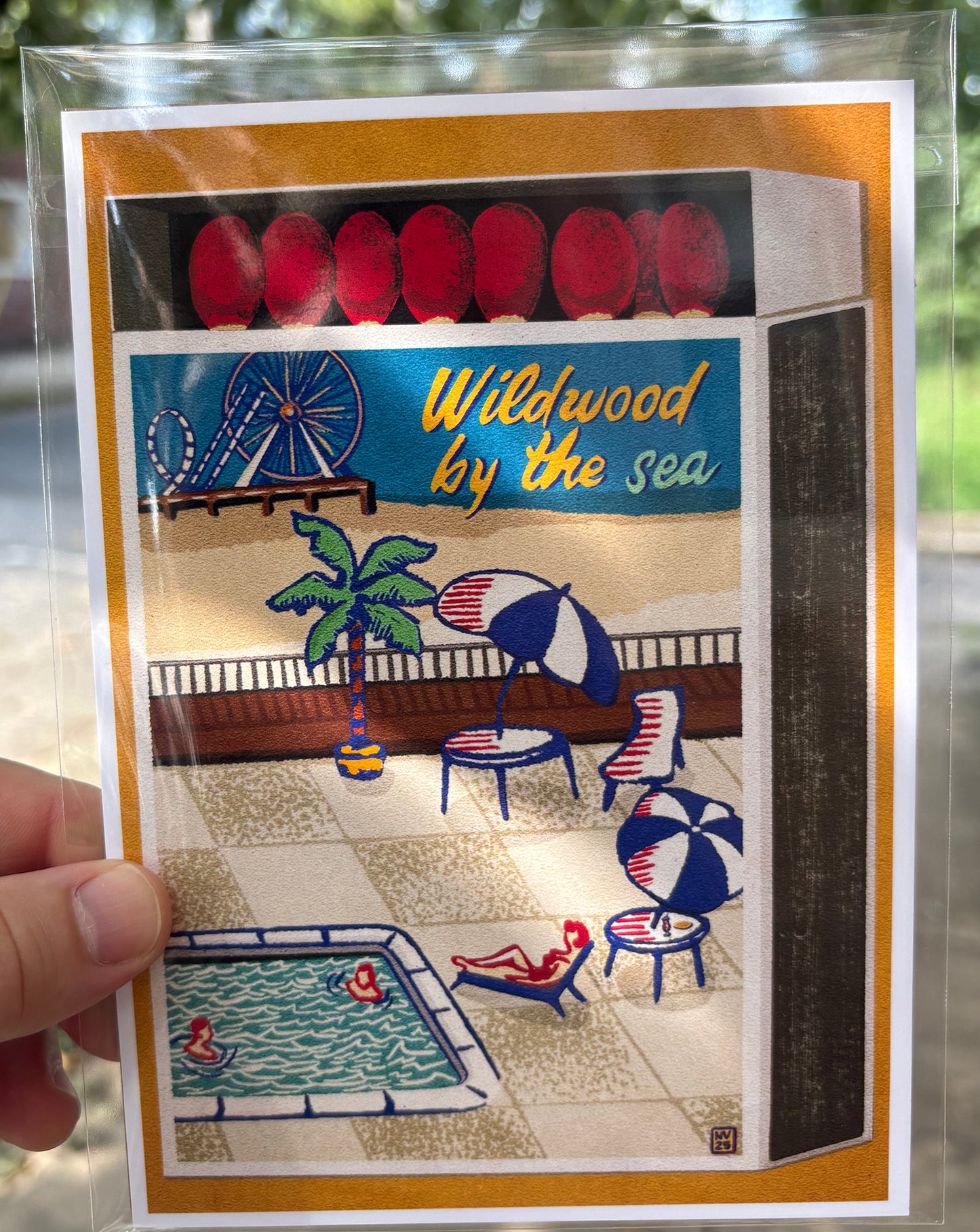 Wildwood By The Sea | 5x7 Print
