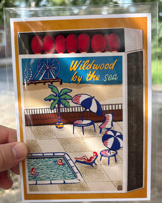 Wildwood By The Sea | 5x7 Print