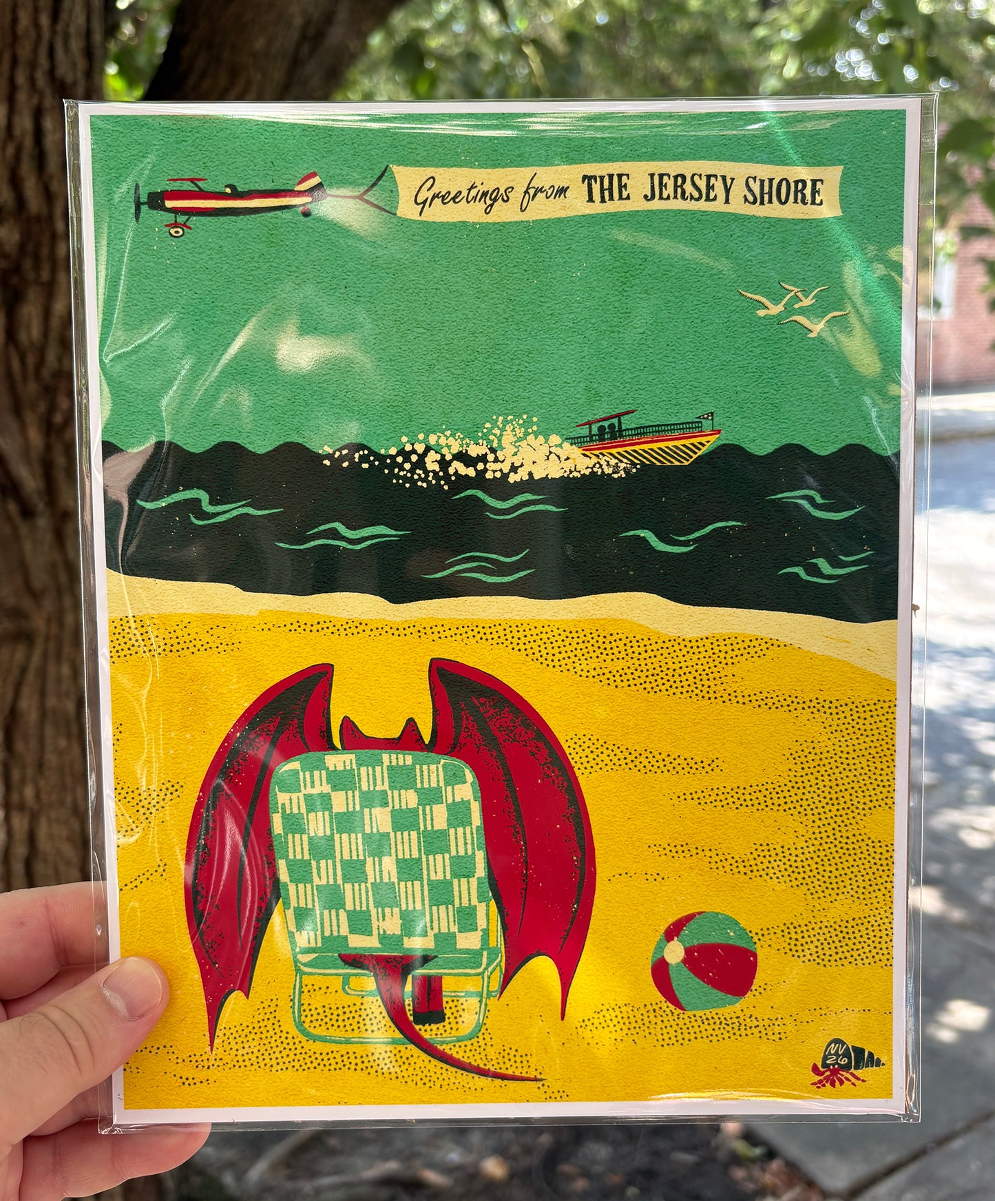 Greets from the Jersey Shore | 8x10 Print