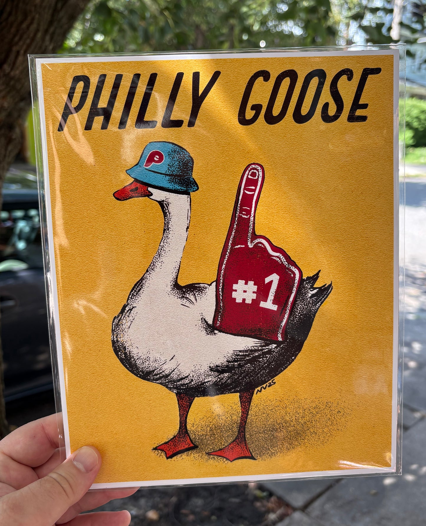 Philly Goose | 8x10 Print