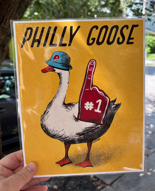 Philly Goose | 8x10 Print