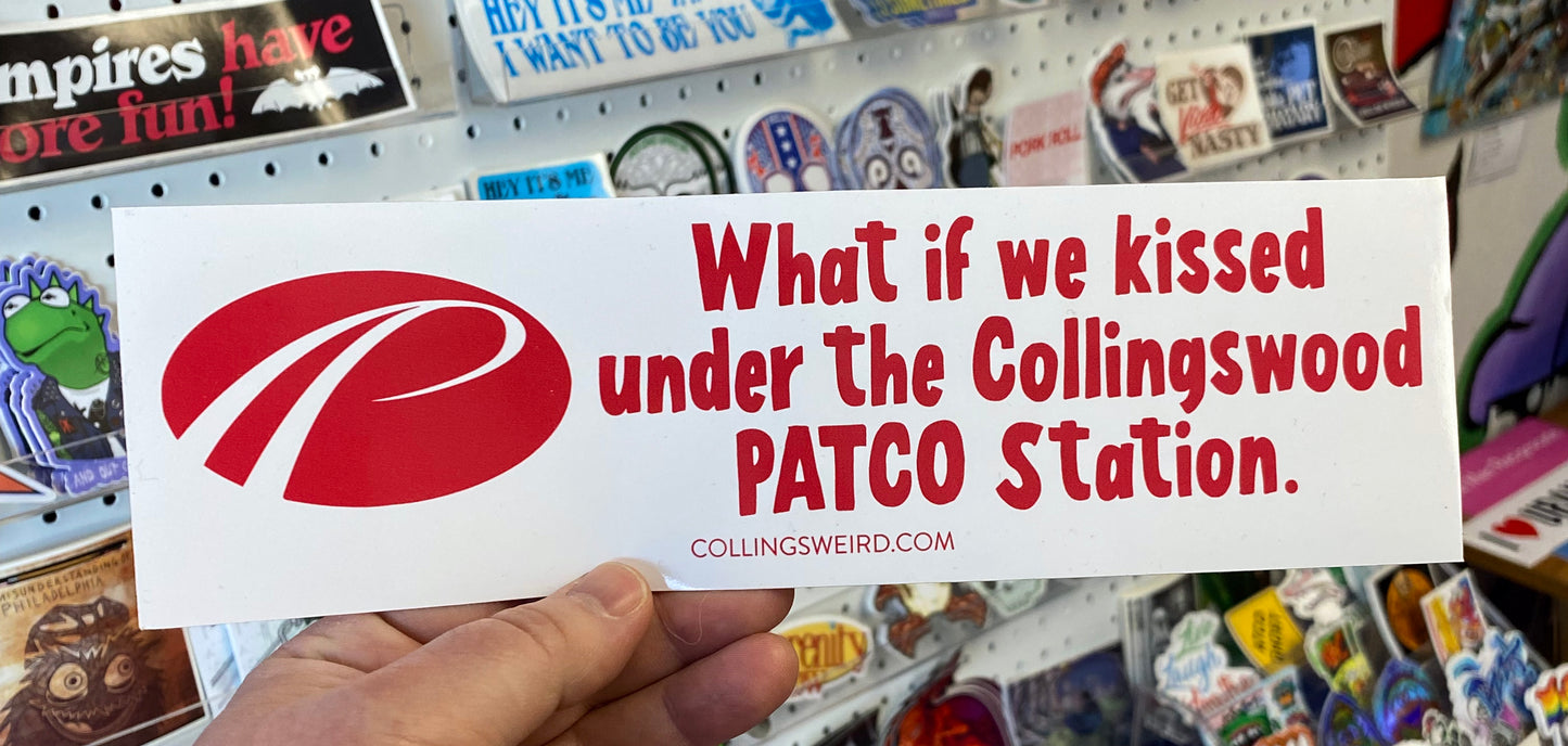 What If We Kissed... | Bumper Sticker