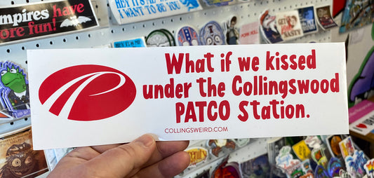 What If We Kissed... | Bumper Sticker