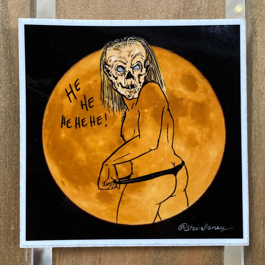 Crypt Keeper Pin-Up | Sticker
